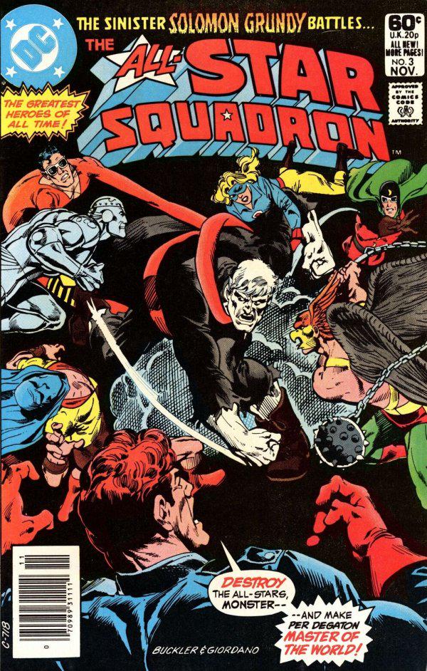 All-Star Squadron [Newsstand] #3 (1981) Comic Books All-Star Squadron