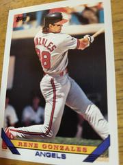 Rene Gonzalez Baseball Cards 1993 Topps Prices