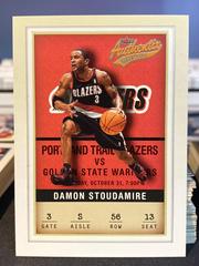 Damon Staudamire Basketball Cards 2001 Fleer Authentix Prices