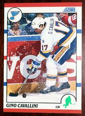 Gino Cavallini Hockey Cards 1990 Score Prices