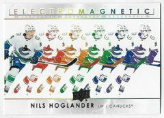 Nils Hoglander #EM-12 Hockey Cards 2021 Upper Deck Electromagnetic Prices
