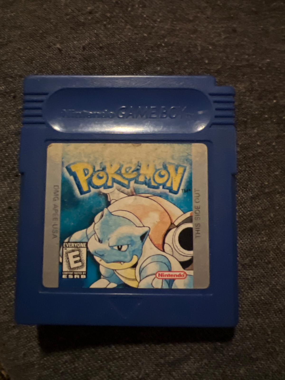 Pokemon Blue Item only GameBoy