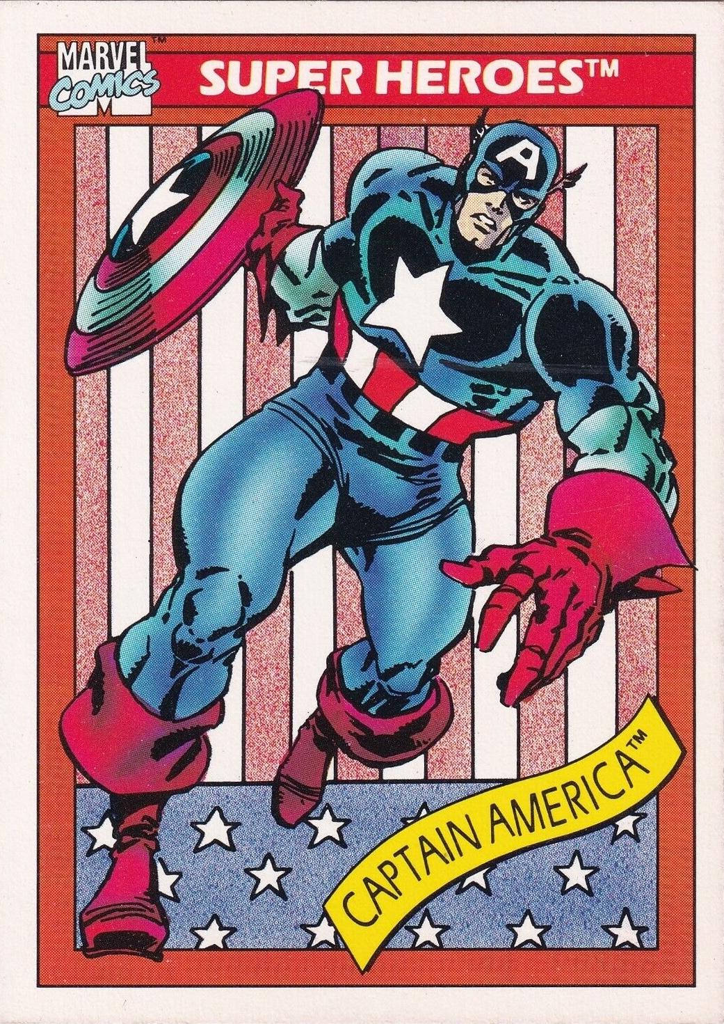 Captain America #1 Marvel 1990 Universe