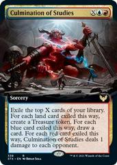 Culmination of Studies [Extended Art Foil] Magic Strixhaven School of Mages Prices