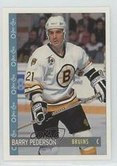 Barry Pederson #295 Hockey Cards 1992 O-Pee-Chee Prices