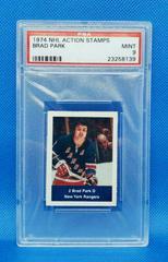 Brad Park Hockey Cards 1974 NHL Action Stamps Prices