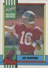Joe Montana #1 Football Cards 1990 Topps Prices