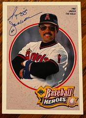 Reggie Jackson [1982 Under the Halo] #5 Baseball Cards 1990 Upper Deck Heroes Reggie Jackson Prices