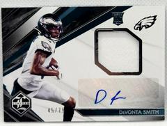 DeVonta Smith [Patch Autograph Silver Spotlight] Football Cards 2021 Panini Limited Prices