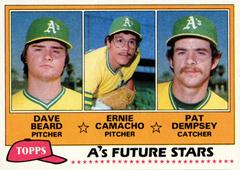 A's Future Stars [Beard, Camacho, Dempsey] #96 Baseball Cards 1981 Topps Prices