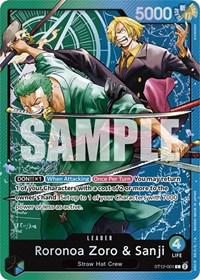 Roronoa Zoro & Sanji ST12-001 One Piece Starter Deck 12