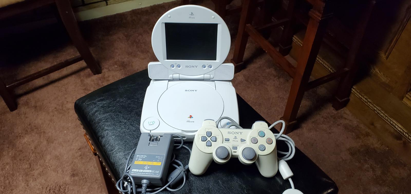 PSOne Slim Console with LCD Screen Combo Item only Playstation