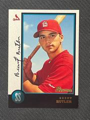 Brent Butler #154 Baseball Cards 1998 Bowman Prices