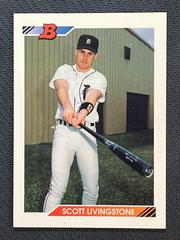 Scott Livingstone #3 Baseball Cards 1992 Bowman Prices