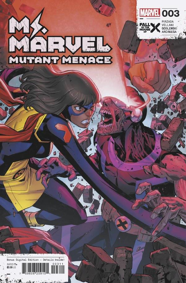 Ms. Marvel: Mutant Menace #3 (2024) Comic Books Ms. Marvel: Mutant Menace