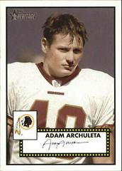 Adam Archuleta #378 Football Cards 2006 Topps Heritage Prices