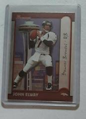 John Elway [Interstate] Football Cards 1999 Bowman Prices