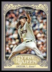 Tim Lincecum #240 Baseball Cards 2012 Topps Gypsy Queen Prices