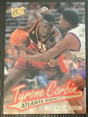 Tyrone Corbin #G-151 Basketball Cards 1996 Ultra Gold Medallion Prices