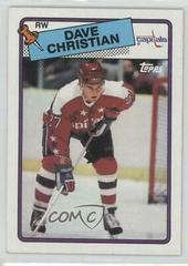 Dave Christian Hockey Cards 1988 Topps Prices