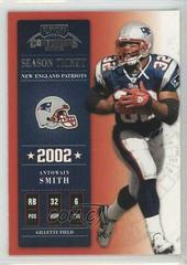Antowain Smith #8 Football Cards 2002 Playoff Contenders Prices