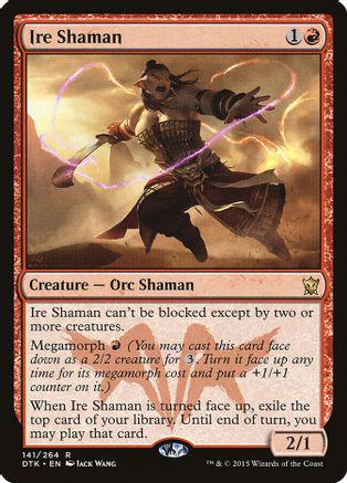 Ire Shaman [Foil] Magic Dragons of Tarkir