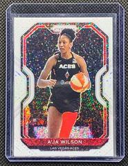 A'ja Wilson [White Sparkle Prizm] #13 Basketball Cards 2021 Panini Prizm WNBA Prices