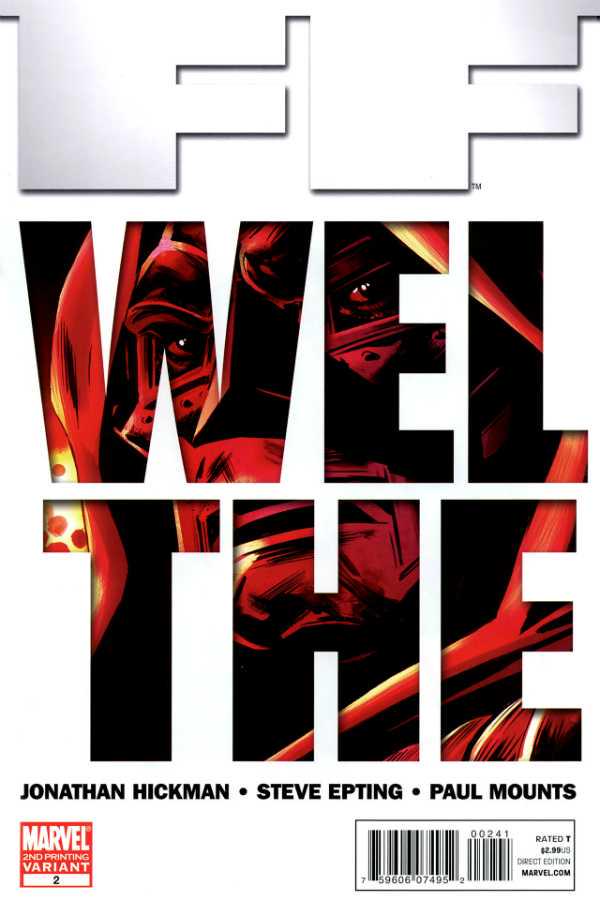 FF [2nd Print] #2 (2011) Comic Books FF