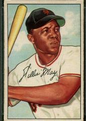 Willie Mays #218 Baseball Cards 1952 Bowman Prices