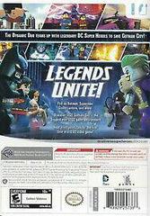 Back Of The Case | LEGO Batman 2 Wii