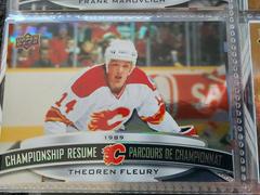 Theoren Fleury #CR-11 Hockey Cards 2023 Upper Deck Tim Hortons Legends Championship Resume Prices