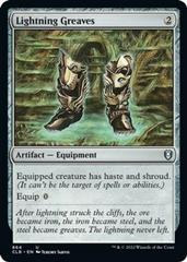 Lightning Greaves #864 Magic Commander Legends: Battle for Baldur's Gate Prices