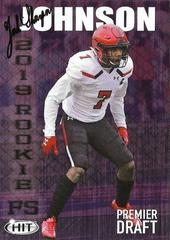 Jah'Shawn Johnson #111 Football Cards 2019 Sage Hit Prices