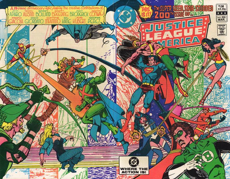 Justice League of America #200 (1982) Comic Books Justice League of America