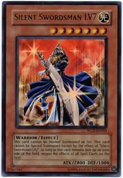 Silent Swordsman LV7 WC5-EN001 YuGiOh 7 Trials to Glory: World Championship Tournament 2005