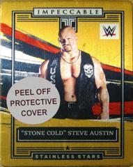 Stone Cold Steve Austin [Holo Gold] #11 Wrestling Cards 2022 Panini Impeccable WWE Prices