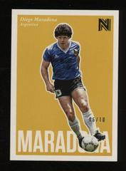 Diego Maradona [Gold] Soccer Cards 2017 Panini Nobility Prices