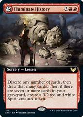 Illuminate History [Extended Art Foil] Magic Strixhaven School of Mages Prices