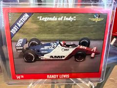 Randy Lewis #15 Racing Cards 1992 Legends of Indy Prices