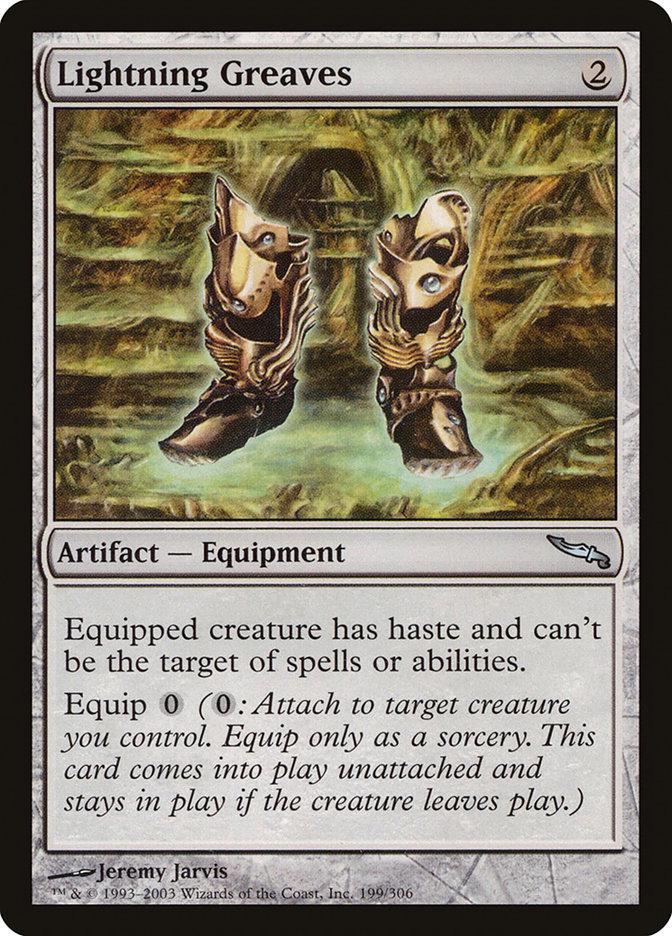 Lightning Greaves [Foil] Prices Magic Mirrodin Magic Cards
