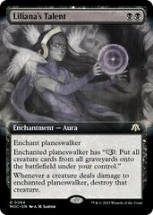 Liliana's Talent [Extended Art] Magic March of the Machine Commander Prices