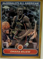 Omaha Biliew [Gold] #2K7-10 Basketball Cards 2023 Topps Chrome McDonald's All American 2007 Prices