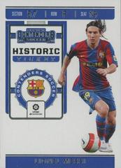 Lionel Messi #HT-LM Soccer Cards 2019 Panini Chronicles Contenders Historic Ticket Prices