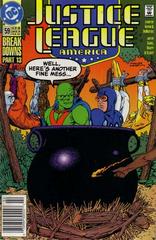Justice League America [Newsstand] #59 (1991) Comic Books Justice League of America Prices