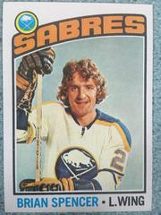 Brian Spencer #191 Hockey Cards 1976 Topps Prices
