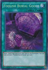 Foolish Burial Goods [1st Edition] RATE-EN065 YuGiOh Raging Tempest Prices