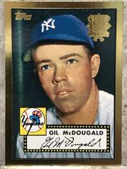 2001 Topps Gil Mcdougald 1952 Reprint Gold Parallel 372 Baseball Cards 2001 Topps Prices