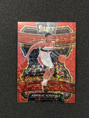 Admiral Schofield [Red Disco Prizm] #6 Basketball Cards 2019 Panini Select Prices
