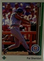 Pat Sheridan [No Position on Front] Baseball Cards 1989 Upper Deck Prices