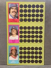 Bill Buckner, Ron Cey, Ken Griffey #55, 73, 91 Baseball Cards 1981 Topps Scratch Offs Prices